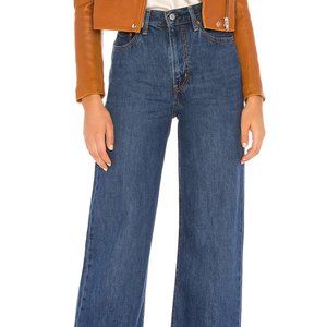 NEVER USED Levi,s ribcage super high rise wide leg jeans 30x34